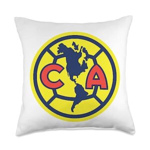 club america score big with our exclusive collection throw pillow, 18x18, multicolor