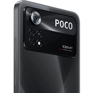 Poco X4 Pro 5G 128GB 6GB Factory Unlocked (GSM Only | No CDMA - not Compatible with Verizon/Sprint) Global Version - Laser Black