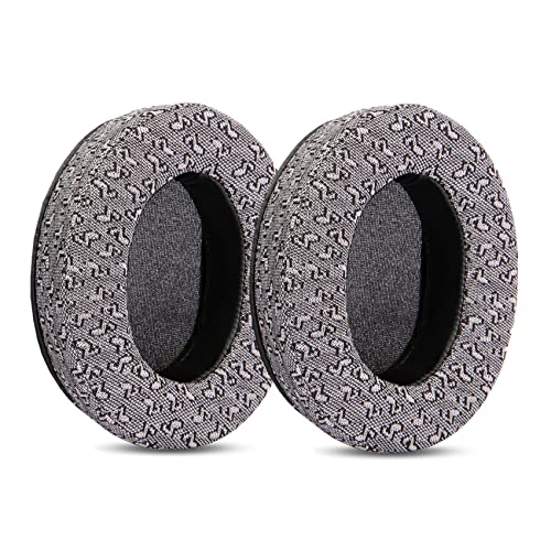 TaiZiChangQin Upgrade Thicker Ear Pads Cushion Memory Foam Replacement Compatible with Cowin E8 E-8 E 8 Headphone (Gray Fabric Earpads)