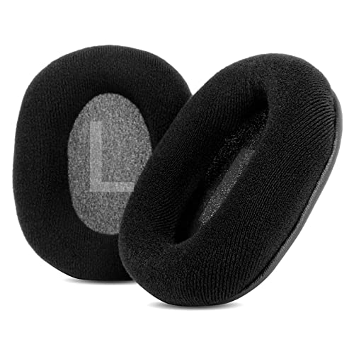 TaiZiChangQin Upgrade Ear Pads Ear Cushions Replacement Compatible with House of Marley Legend ANC Headphone (Black Velour Earpads)