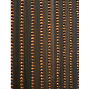okuoka brown beaded door curtains for doorways wood bead string curtain for room dividers home decoration retro style handmade screen, customizable (size : 21 strands-60x220cm)