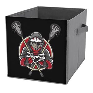 cross hockey bat collapsible storage bins basics folding fabric storage cubes organizer boxes with handles