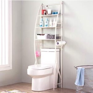 Hokcus Multi-Functional Shelf Washer Storage Frames for Over Toilet Floor Standing Toilet Storage Rack,Bathroom Multifunctional Storage Shelf,3 Tier Floor Stand Organising Rack,Thi