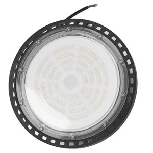 yyqtgg ufo high bay light, waterproof ac 85‑265v integrated die casting led high bay light 100w ip65 protection good heat dissipation for garage