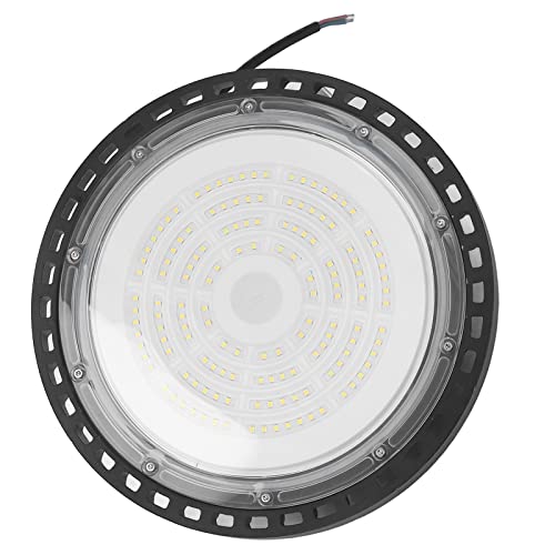 YYQTGG UFO High Bay Light, Waterproof AC 85‑265V Integrated Die Casting LED High Bay Light 100W IP65 Protection Good Heat Dissipation for Garage