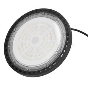 YYQTGG UFO High Bay Light, Waterproof AC 85‑265V Integrated Die Casting LED High Bay Light 100W IP65 Protection Good Heat Dissipation for Garage