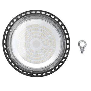 YYQTGG UFO High Bay Light, Waterproof AC 85‑265V Integrated Die Casting LED High Bay Light 100W IP65 Protection Good Heat Dissipation for Garage