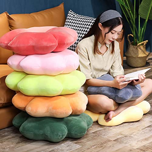 Jhorxa Four-Leaf Clover Pillow Household Throw Pillow Decoration Green