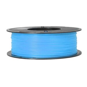 3d printer roll filament, high accuracy consumables 1kg spool 1.75mm pla print filament for industrial devices(sky blue)