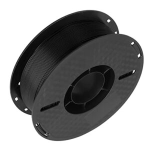 3d printer consumable, 1kg pla filament smokeless anti clogging for printing(black)