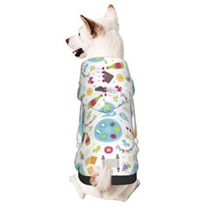 happy traditional jewish passover dog wear hoodies for small pets costume cosplay clothes puppy warm coat xx-large