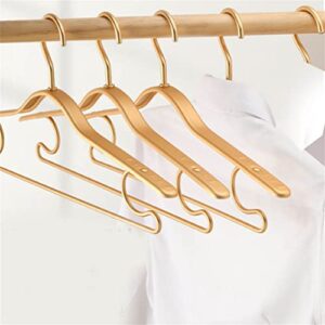 N/A 5-Pack Metal Hangers Aluminum Alloy Non-Slip Thickened Winter Coat Hangers Household Storage Hangers