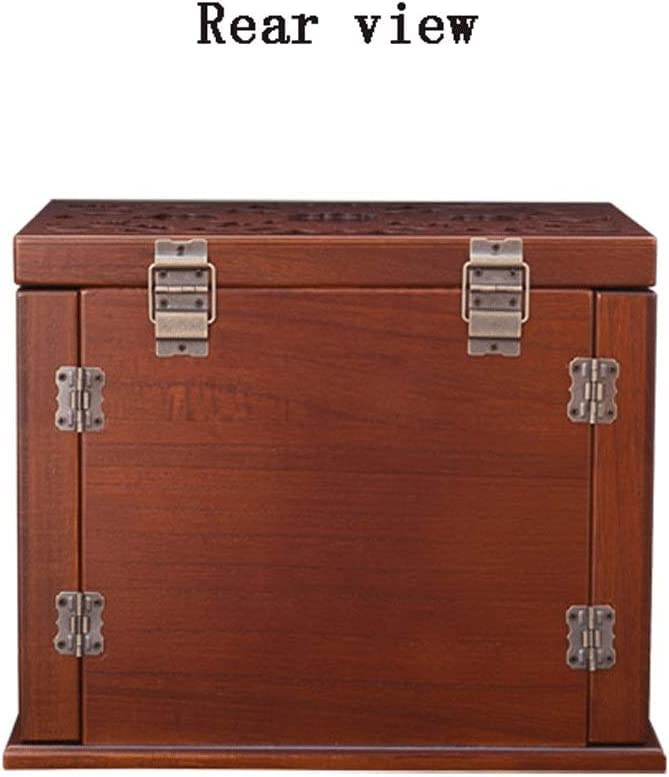 Yalych Jewelry Box Jewelry Boxes Wooden Jewelry Box With Lock Chinese Style Jewellery Boxes Bracelet Necklace Earrings Ring Storage Box Jewelry Storage jewellery case Jewelry Organizer