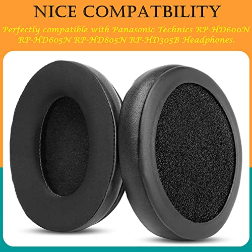 TaiZiChangQin RP-HD805N Upgrade Ear Pads Ear Cushions Replacement Compatible with Technics RP-HD600N RP-HD605N RP-HD805N RP-HD305B Headphone DIY Earpads