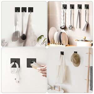 VIS'V 2 Pcs Suction Cup Hooks and 4 Pcs Adhesive Hooks