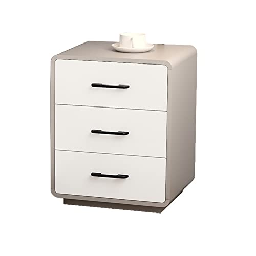 HIGOH Bedside Table Multi Functional Bedside Table Simple Bedroom Storage Cabinet Cosmetics Storage Box Living Room Furniture