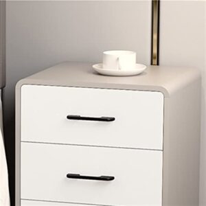 HIGOH Bedside Table Multi Functional Bedside Table Simple Bedroom Storage Cabinet Cosmetics Storage Box Living Room Furniture