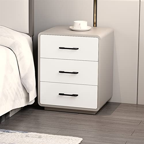 HIGOH Bedside Table Multi Functional Bedside Table Simple Bedroom Storage Cabinet Cosmetics Storage Box Living Room Furniture