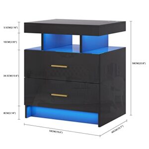 HIGOH Bedside Table Bedside Table Furniture Bedside Table Living Room Locker Bedroom Bedside Table