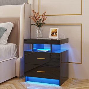 HIGOH Bedside Table Bedside Table Furniture Bedside Table Living Room Locker Bedroom Bedside Table