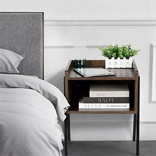 HIGOH Bedside Table Wooden Bedside Table Dresser Bedside Table Bedroom Furniture Accessories Bedside Table Bedside Table