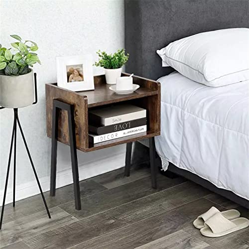 HIGOH Bedside Table Wooden Bedside Table Dresser Bedside Table Bedroom Furniture Accessories Bedside Table Bedside Table