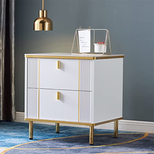 HIGOH Bedside Table Bedside Table Bedroom Furniture Bedside Table Living Room Corner Cabinet Simple Modern Storage Cabinet