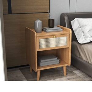 HIGOH Bedside Table Drawer Bedside Table for Bedroom, Living Room and Dining Table