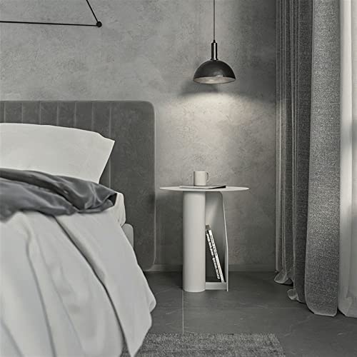 HIGOH Bedside Table Nightstand Modern Minimalism Nightstand Sofa Nightstand Bedroom Dining Table