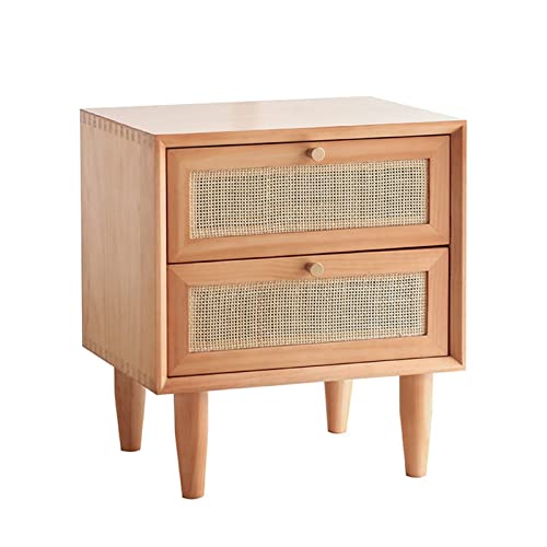 HIGOH Bedside Table Bedside Cabinet Household Living Room Storage Side Cabinet Home Storage Cabinet Bedroom Furniture Nightstand