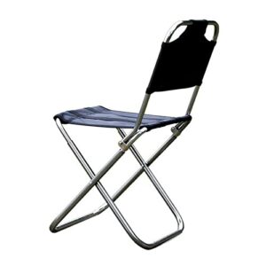 higoh bedside table outdoor folding chair aluminum alloy camping chair easy carry bbq stool folding stool portable office home furniture