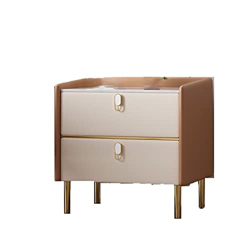 HIGOH Bedside Table Bedroom Small Bedside Table Bedroom Dressers Mobile Luxury Nightstand Organizer Unique Bedroom Cabinets