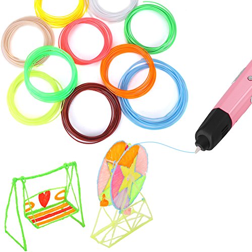 Low Temperature Filament 3D Pen Colors 20 Colors 1.75Mm Pcl Filament Refills for Filament 3D Printing Materials 3D Printer Printing Pen Low Temperature