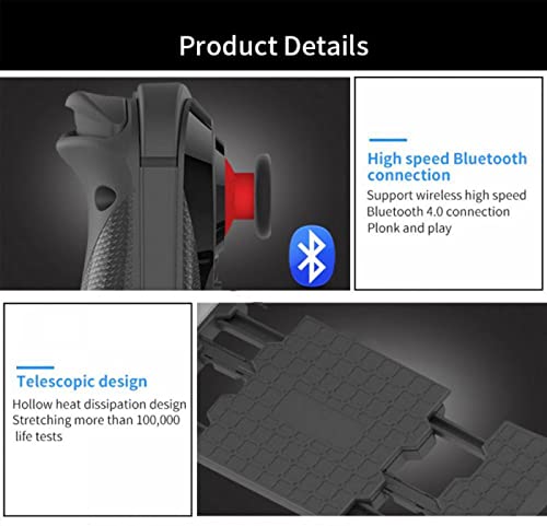 arVin Mobile Gaming Controller for iOS Android Wireless Gamepad Joystick iPhone 14/13/12/11, Samsung Galaxy S22/S21/S20, One Plus, Call of Duty, Genshin Impact