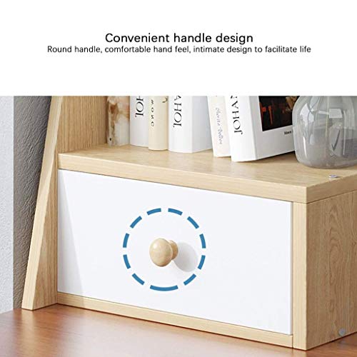 GELTDN Bookshelf Desktop Corner Desktop Simple Book Storage Rack Multi-Layer Desk Storage Rack, Make It More Convenient ( Color : E )