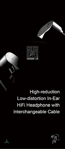 Moondrop LAN HiFi Earphone Wired Earbuds IEM with 0.78mm 2Pin Detachable Cable Earbuds