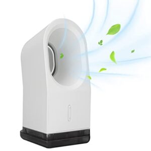 Portable Air Conditioner Fan, mini bladeless fan humidification function, 3 cooling speeds, USB powered, Mobile air conditioner water cooling air conditioners