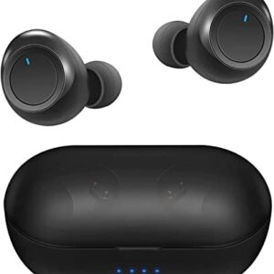 Waterproof Bluetooth 5.3 True Wireless Earbuds, Touch Control,30H Cyclic Playtime TWS Headphones with Charging Case and mic, in-Ear Stereo Earphones Headset for Samsung/iPhone/Android