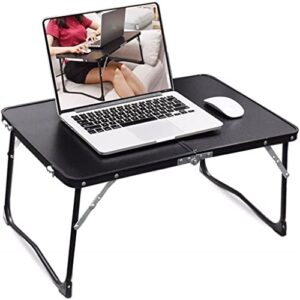 feer lifting computer desk rolling table desk with adjustable height laptop notebook swivel desk with 5 wheels leg table (color : e, size