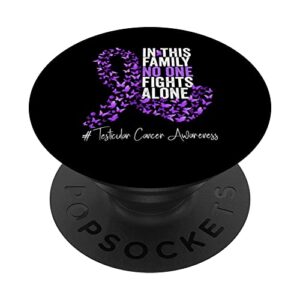 testicular cancer awareness month purple ribbon popsockets swappable popgrip