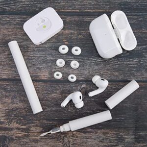 OOTSR 3 Pairs Replacement Ear Tips for AirPods Pro/AirPods Pro 2,Silicon Ear Tips with 2 Pcs Cleaning pens,Earpads for Airpod pro(S/M/L)