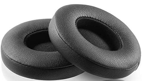 Solo3 Ear Pads Cushions Replacement for Beats Solo 2 & Solo 3 Wireless On-Ear Headphones, Ear Cushions Memory Foam Earpads with Soft Protein Leather (Titanium Gray)