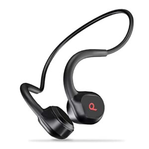 pasonomi bone conduction headphones-open ear headphone wireless-sport bluetooth headphone with microphones wireless earphones for running gym hiking cycling