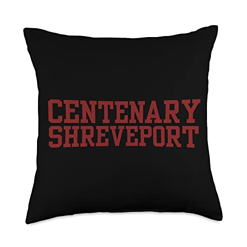 College Fever Centenary College of Louisiana Shreveport 02 Throw Pillow, 18x18, Multicolor