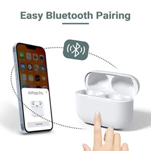 Wireless Charging Case Only Compatible for Air Pods Pro 1st & 2nd Generation, Charger Replacement Case with Bluetooth Pairing Sync Button