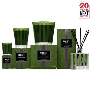 NEST Fragrances Midnight Moss & Vetiver Scented Classic, Long-Lasting Candle for Home, 8.1 oz, 8 Oz