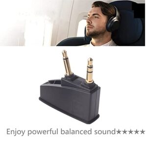 Saipomor Replacement Audio Cord and Airplane Adapter Compatible with Bose 700 OE2 OE2i QuietComfort45 QC25 QC35II QC35 QC45 Soundlink SoundlinkII SoundTrue Headphones