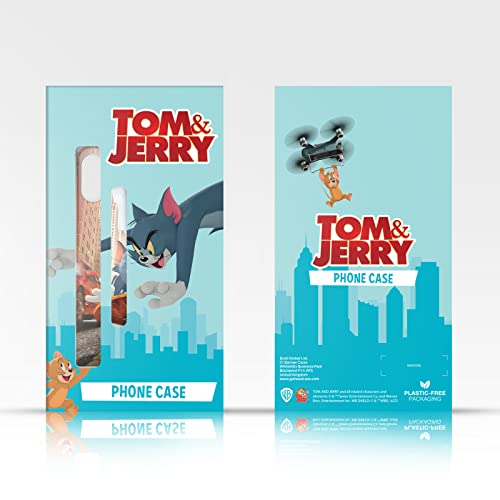 Head Case Designs Officially Licensed Tom and Jerry Movie (2021) Rolling Graphics Soft Gel Case Compatible with Samsung Galaxy S10+ / S10 Plus