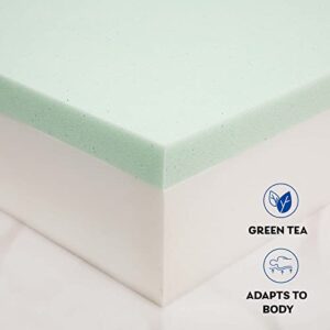 TMEOSK Full Size Mattress, 8 inch Gel Memory Foam Mattress, Green Tea Infused Memory Foam Mattress for a Cool Sleep, Bed in a Box, Medium Firm Feel with Motion Isolating (Full)