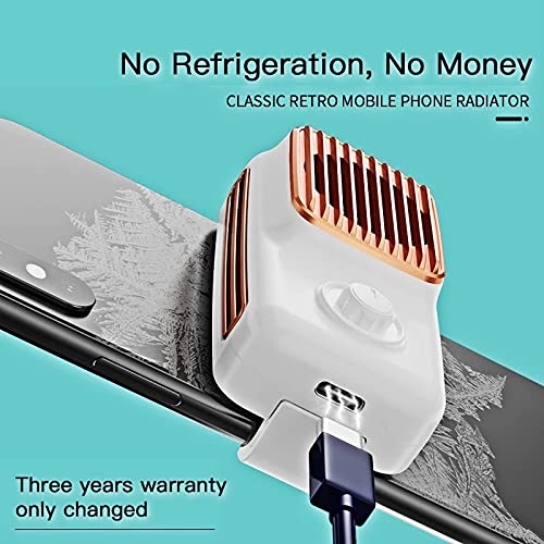 BBSJ Mobile Phone Cooling and Freezing Semiconductor Radiator Fan Handle Mobile Phone Cooler Phones Telecommunications (Color : D)